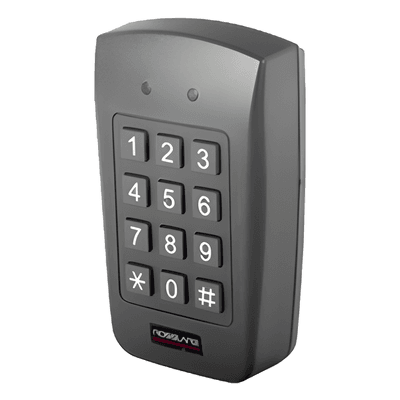 Teclado de Control de Acceso / 500 Usuarios / Autónomo / 2 Salidas / 2 Entradas / 3 Modos de Operación