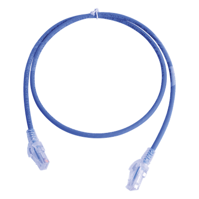 Patch Cord / Cat6 UTP / CM/LS0H / 0.91m (3 Pies) / Azul / Bulk