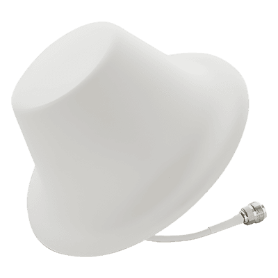Antena Tipo Domo / 698-960/1710-2700 MHz / 2/4 dBi / N Hembra / 185 mm / Interior