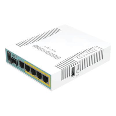 Router Gigabit PoE / 5 Puertos Blindados / 802.3at/af / SFP / USB 2.0 / CPU 800 MHz