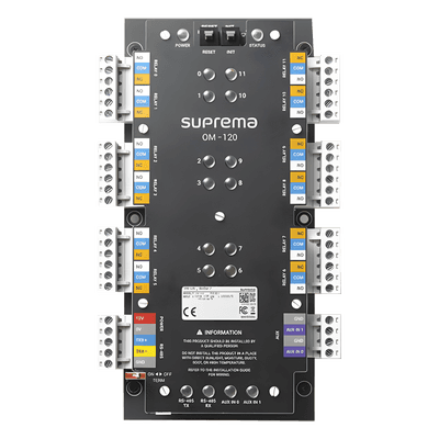 Módulo de Control de Elevadores / 12 Relés de Salida / Control hasta 192 Pisos / Comunicación RS-485 / 90 x 190 mm