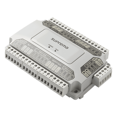 Módulo de Control de Acceso / 2 Interfaces Wiegand / 4 Relevadores Tipo C / 4 Entradas TTL y 4 Supervisadas / RS485