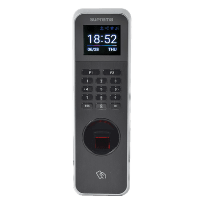 Terminal de Control de Acceso / IP67 / Huella Digital / Teclado / RFID Dual Frecuencia / Bluetooth 2.4 GHz / 10,000 Usuarios / -20°C a 50°C (-4°F a 122°F)