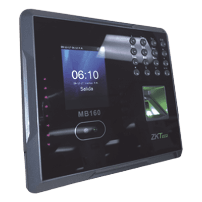 Terminal Biométrica Facial / 1,500 Usuarios / Pantalla 2.8" / TCP-IP USB / Control 1 Puerta / ADMS