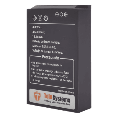 Batería Li-Ion / 3600 mAh / 13.68 Wh / 3.8 VCC / Compatible TE580PLUS