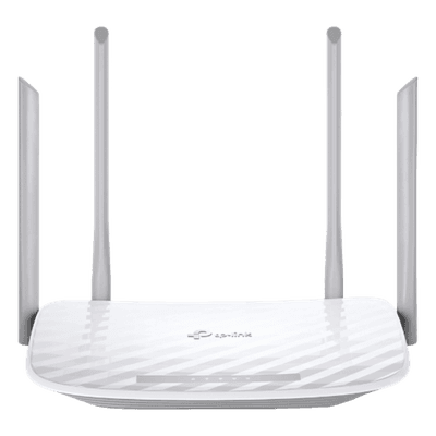 Router Wi-Fi 5 / Doble Banda AC1200 / 4 Antenas Externas / 4 Puertos LAN 10/100 Mbps / MU-MIMO 2x2 / Modo Triple Operación