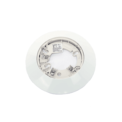 Base para Detector / 6 Pulgadas (15.24 cm) / Paquete 10 Piezas / Color Blanco / Compatible Notifier, Farenhyt, Silent Knight, Fire-Lite