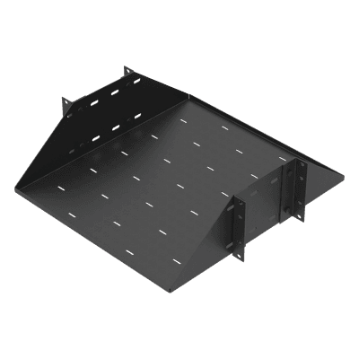 Charola para Rack / 19" / 3U / Carga 150 kg / Profundidad Ajustable 484 mm (1.6 ft) / Acero Calibre 14