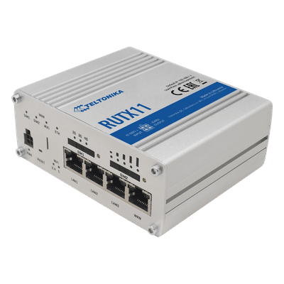 Router Industrial LTE 4.5G Cat 6 / 300 Mbps / WiFi 5 Dual Band / 4 Puertos Gigabit / Doble SIM / GNSS / PoE / -40°C a 75°C
