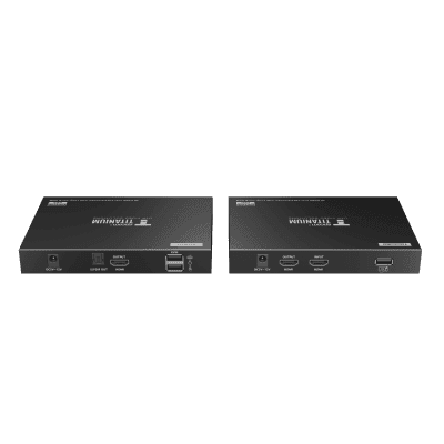 Extensor KVM HDMI / 4K @ 60 Hz / 70 m (229.7 ft) / Cat 6/6a/7 / USB / HDR10 / Salida Loop / S/PDIF / Uso 24/7