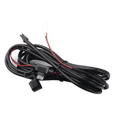 Cable de Alimentación para Radio Móvil / 4 Metros (13.1 ft) / Fusible 2A Integrado / Conector MX3.0 / AWG 20 / Termoretráctil y Abrazadera Incluidos