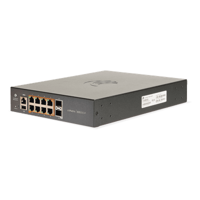 Switch PoE / 8 Puertos Gigabit 802.3af/at / 2 SFP / Capa 2 / Gestión Cloud / Zero-Touch