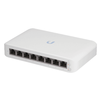 Switch administrable PoE / 8 puertos Gigabit / 4 puertos PoE+ 802.3af/at / 52W / 8 Gbps / 3.9 x 6.4 x 1.25 pulgadas