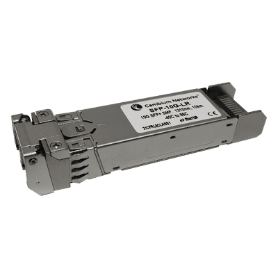 Transceptor SFP+ / 10 Gbps / Monomodo LC / 10 km (32,808 ft) / 1310 nm / Industrial -40 a 85°C