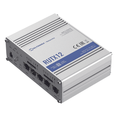 Router Industrial Dual LTE Cat 6 / 600 Mbps / 5 Puertos Gigabit / WiFi 5 Doble Banda / Doble SIM / GNSS / PoE / -40°F a 167°F