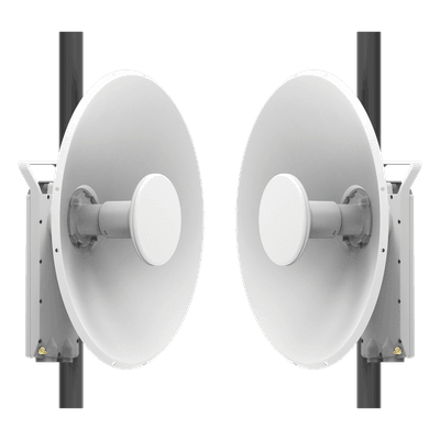 Enlace Backhaul / 1 Gbps / Wi-Fi 6 / Antena 25 dBi / 4.9-6.2 GHz / Alcance 10 km (32,808 ft) / IP67