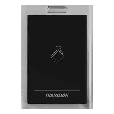 Lector de Tarjetas MIFARE / Frecuencia 13.56 MHz / Protocolo Wiegand W26/W34 / RS-485 / IP64 / Montaje en Pared