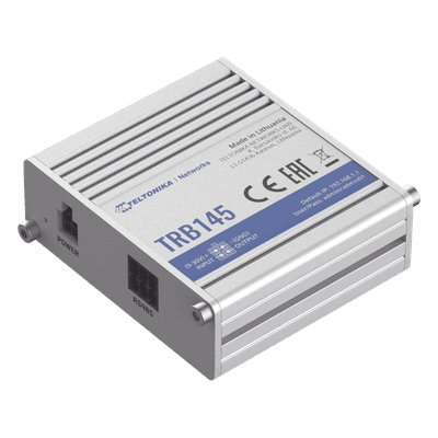 Gateway Industrial LTE Cat 1 / RS485 / 10 Mbps / Aluminio / DIN Rail / Ambientes Extremos