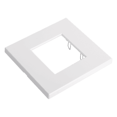 Marco Embellecedor para Módulos de Llamada / 91 x 85 x 7 mm / Apertura 44 x 44 mm / Compatible con 10+ Módulos / IP / PoE
