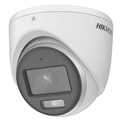 Cámara Turret TURBOHD / 3K 5 Megapixel / Color 24/7 / Luz Blanca 20 m (65.6 ft) / Micrófono Integrado / IP67 / 4 Tecnologías / dWDR