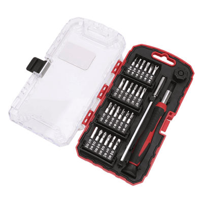 Juego de Desarmador de Precisión / 51 Piezas / 48 Puntas CR-V / Extensor 115 mm / Maletín 96 x 170 x 28 mm (3.8 x 6.7 x 1.1 in)