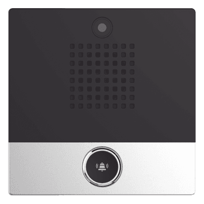 Intercomunicador IP de Video / HD 720p / 1 Botón / 2 Líneas SIP / PoE 802.3af / IP54 / Relé Integrado