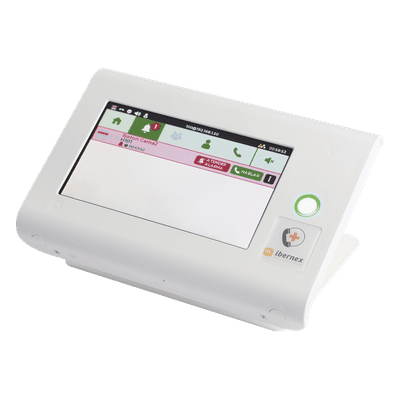 Centro de Control para Enfermería / Pantalla Táctil 7' / RFID 125 kHz / VoIP SIP / PoE 802.3af / Cancelación de Ecos / 2 Puertos Ethernet