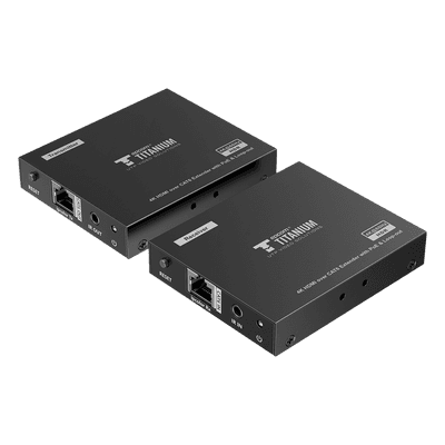 Extensor HDMI / 4K@60 Hz / 70 m (229.7 ft) / Cero Latencia / Sin Compresión / PoC / Audio 3.5 mm / Control IR Bidireccional