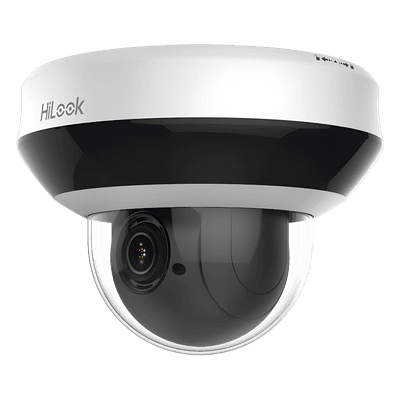 Mini Domo PTZ IP / 4 Megapixel / Zoom Óptico 4X / IR EXIR 20 m (65.6 ft) / WDR 120 dB / PoE / IP66 / IK10