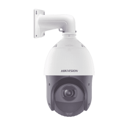 PTZ IP 4 Megapixel / 15X Zoom / 100 mts IR / Exterior IP66 / DARKFIGHTER / ACUSENSE (Evita Falsas Alarmas) / Detección Facial / WDR 120 dB / Entrada y Salida de Audio y Alarmas / HLC / EIS / PoE+ / MicroSD