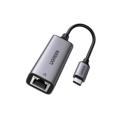 Adaptador de Red / USB-C 3.1 a RJ45 / 5 Gbps / 10/100/1000 Mbps / Thunderbolt 3 / Cable 10 cm (0.33 ft)