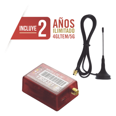 Comunicador de Alarma Universal / LTE 5G / Dual SIM / Multicarrier / 100 Usuarios Simultáneos / Programación Remota