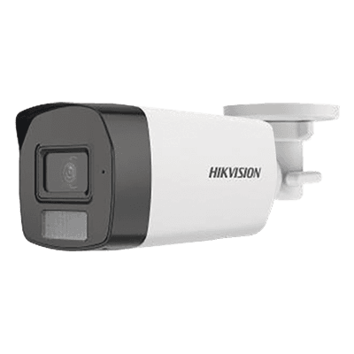 Cámara Bala TURBOHD / 3K 5 Megapixel / Dual Light 40 m (131.2 ft) / Gran Angular 104.5° / IP67 / Micrófono / 4 Tecnologías