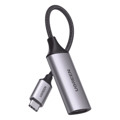 Cable Adaptador USB-C a HDMI / 4K@60Hz / HDR / Thunderbolt 3 / DisplayPort Alt Mode / Aluminio / 10 cm (0.33 ft)