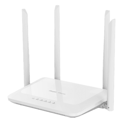 Router Wi-Fi 5 / Dual Band 1,200 Mbps / 4 Antenas 5 dBi / 96 Usuarios / Cobertura 30 m (98.4 ft) / Mesh