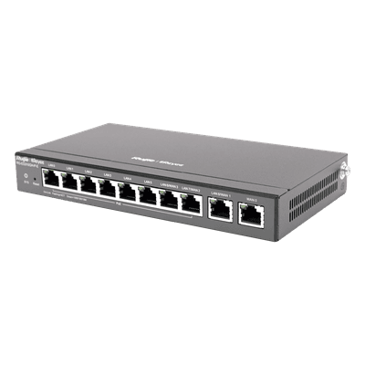 Router Balanceador SD-WAN / 1.5 Gbps / 350 Usuarios / 8 Puertos Gigabit PoE+ 110W / 4 WAN / Gestión en Nube