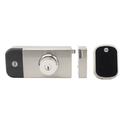 Cerradura Digital / Teclado Táctil Exterior / Control Remoto / 250 Usuarios / Zigbee / Alexa y Google Home