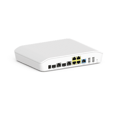 Firewall SD-WAN / 2 WAN Gigabit + 2 SFP Combo / 4 LAN Gigabit / IDS-IPS / 945 Mbps / Hasta 1,000 Dispositivos