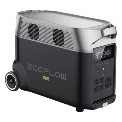Estación de Energía Portátil / 3600 Wh LFP / 3600W AC (7200W Pico) / 5 Puertos AC / 2 USB-C PD 100W / Carga Solar 1600W / Wi-Fi y Bluetooth