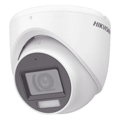 Cámara Turret TURBOHD / 3K 5 Megapixel / Lente 2.8 mm / Gran Angular 104.9° / IR 30 m (98.4 ft) + Luz Blanca 20 m (65.6 ft) / IP67 / Audio Integrado / 4 Tecnologías