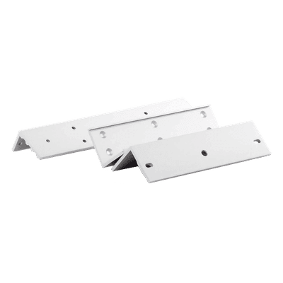 Kit de Montajes Z y L / Compatible con Cerradura Magnética DS-K4H255S / Puertas de Madera y Metal