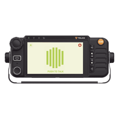 Radio PoC Móvil / Pantalla IPS 5 Pulgadas / 4G LTE Multi-Banda / IP54 / Audio Estéreo 5 W / Procesador Quad-Core 1.5 GHz