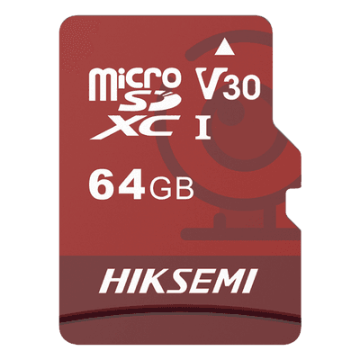 Tarjeta MicroSD / 64 GB / Lectura 95 MB/s / Escritura 40 MB/s / Clase 10 U3 / Grabación 4K / Videovigilancia 24/7