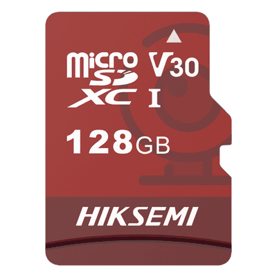 Memoria MicroSD / 128 GB / Lectura 95 MB/s / Escritura 50 MB/s / Clase 10 U3 / Grabación 4K / Videovigilancia 24/7