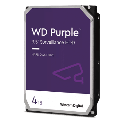 Disco Duro para Videovigilancia / 4 TB / SATA III 6 Gb/s / 256 MB Caché / 5400 RPM / 64 Cámaras / 3.5 Pulgadas