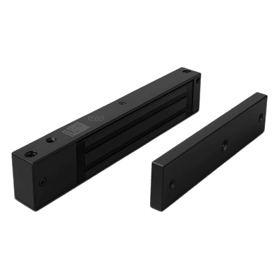 Chapa Magnética Electromagnética / 280 kg (600 lbs) / LED Ultra-Brillante / Voltaje Dual 12/24 VCC / Sensor de Estado / Libre de Magnetismo Residual