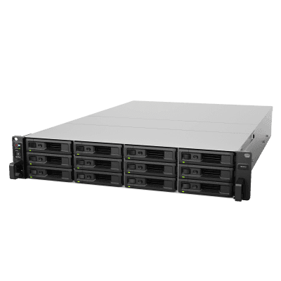 Servidor NAS / 12 Bahías / Escalable a 96 Bahías / 1.728 PB Capacidad Bruta / 6.200 MB/s Lectura / 10GbE RJ-45 / PCIe 3.0