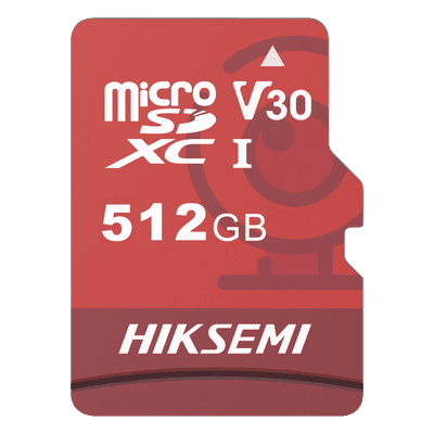 Tarjeta MicroSD / 512 GB / Lectura 95 MB/s / Escritura 60 MB/s / Clase 10 U3 / TLC NAND / Grabación 4K 24/7 / Resistente Agua y Golpes