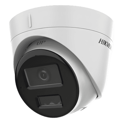 Cámara Turret IP / 4 Megapixel / Dual Light 30 m (98.4 ft) / AcuSense Lite / WDR 120 dB / IP67 / PoE
