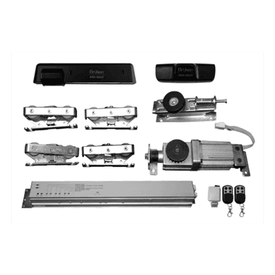 Sistema de Automatización para Puerta Deslizable / Hasta 300 kg / 5.8 m (19 ft) / Color Negro